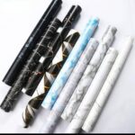 Self Adhesive Marble Wall Paper Roll Papel De Contacto De Marmol