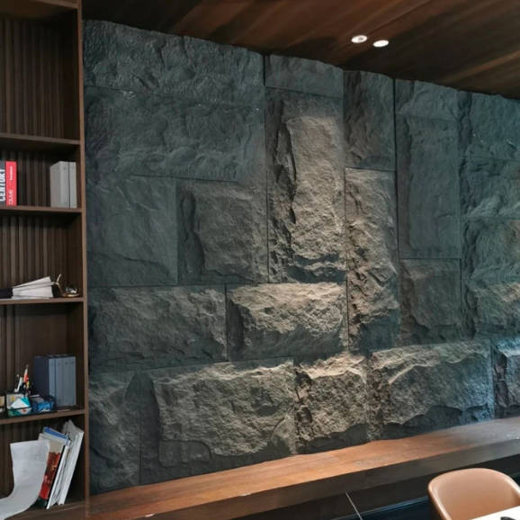 Pu Stone Wall Panels for Home Decor Pu Faux Stone Panels