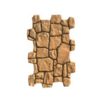 Pu Stone 3D Artificial Stone Indoor Exterior Decorative Wall Panel