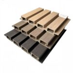 Waterproof Ultraviolet protection 3D WPC Wall Panels Modern Exterior Wall Panels(1)