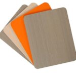 Custom Color Waterproof Bamboo Charcoal Wood Veneer 5mm 8mm for Wall Decoration 2
