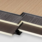 High Quality PVC Bamboo Charcoal Wood Veneer Wall Panels for Indoor Outdoor